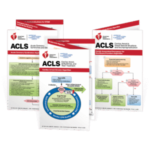 ACLS Reference Card Set (set of 3)