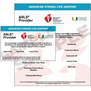 ASLS Provider eCard