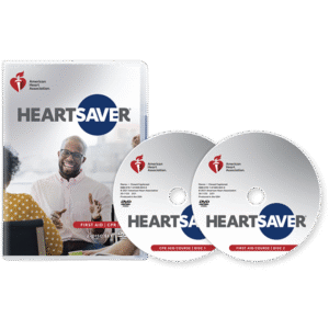 Heartsaver First Aid CPR AED Course DVD Set