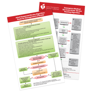 Suspected Stroke and EMS Acute Stroke Routing Algorithm Card (Pack of 25)